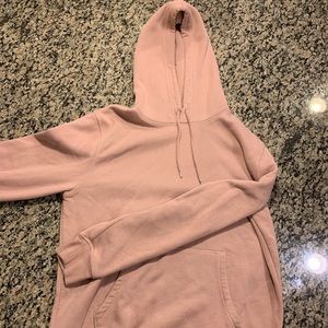 H&M pink causal hoodie